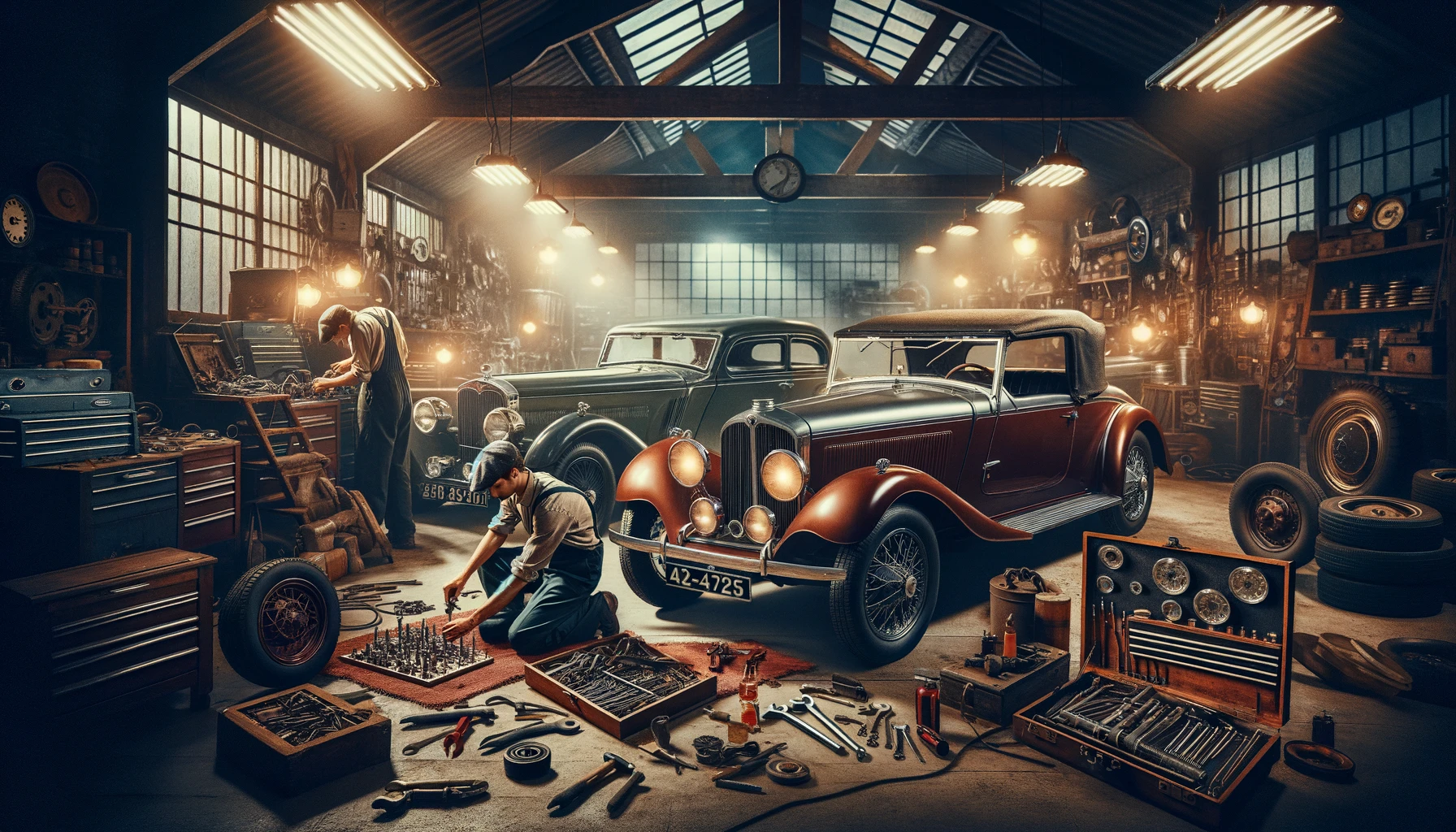 Qualified Mechanics for Classic Car Work