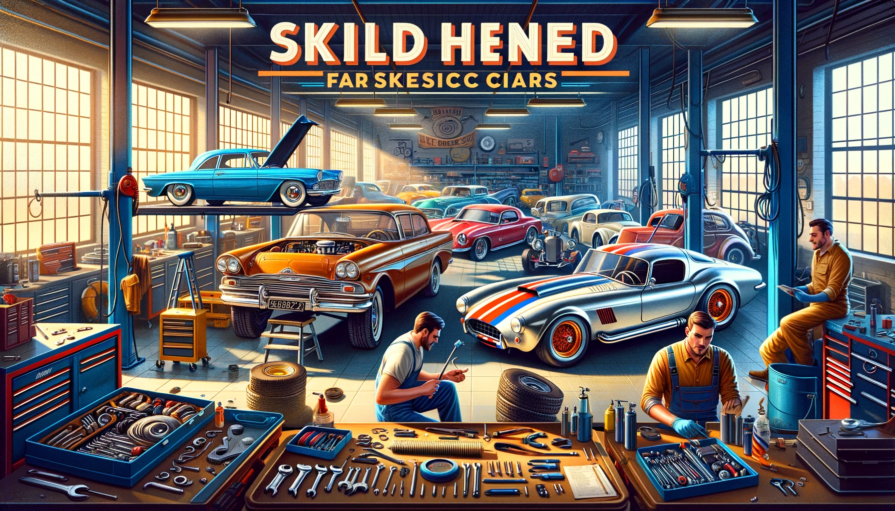 Skilled Mechanics for Classic Car Shops