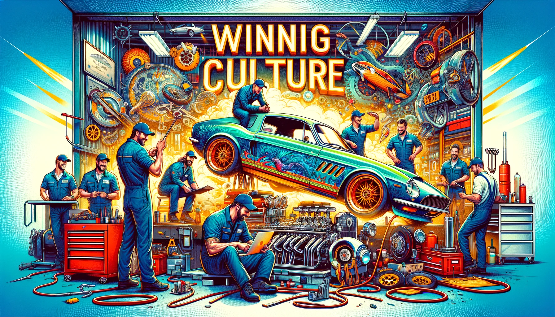 Work Culture in High-End Auto Shops